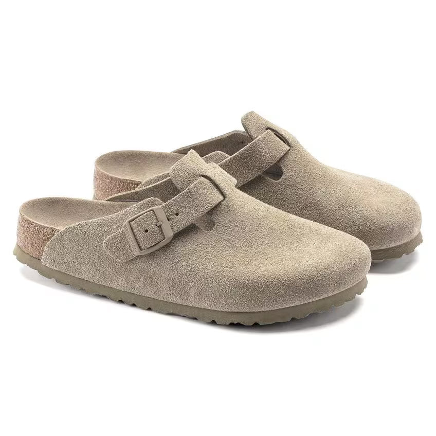 Birkenstock - Boston - Caqui descolorido